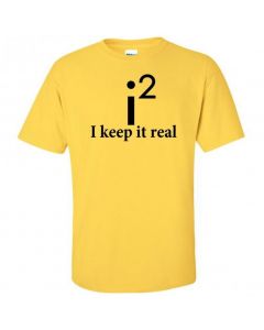 I Keep It Real Youth T-Shirt-Yellow-Youth Large / 14-16