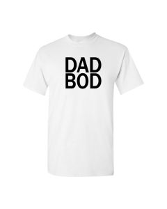 Dad Bod Mens T-Shirts-White-Large
