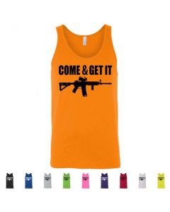 Come And Get It Graphic Men's Tank Top