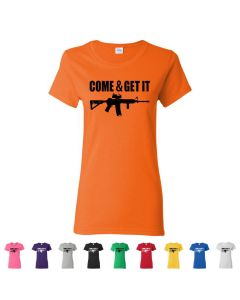 Come And Get It Womens T-Shirts