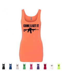 Come And Get It Graphic Women's Tank Top