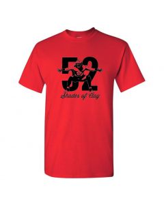52 Shades Of Clay Graphic Clothing - T-Shirt - Red - Large