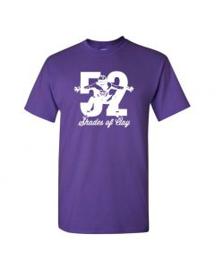 52 Shades Of Clay Graphic Clothing - T-Shirt - Purple - Large