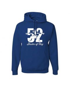 52 Shades Of Clay Graphic Clothing - Hoody - Blue