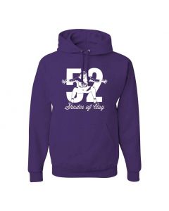 52 Shades Of Clay Graphic Clothing - Hoody - Purple