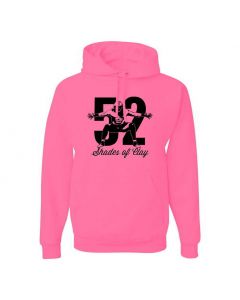 52 Shades Of Clay Graphic Clothing - Hoody - Pink