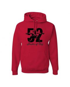 52 Shades Of Clay Graphic Clothing - Hoody - Red