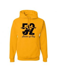 52 Shades Of Clay Graphic Clothing - Hoody - Yellow