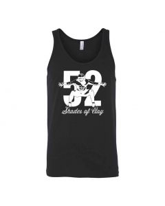 52 Shades Of Clay Graphic Clothing - Men's Tank Top - Black