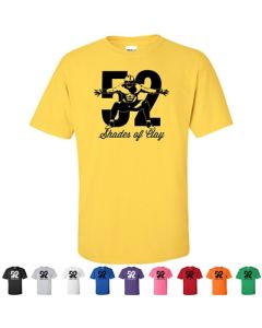 52 Shades Of Clay Graphic T-Shirt