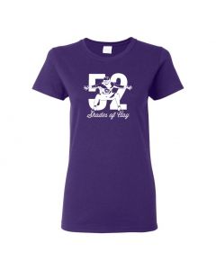 52 Shades Of Clay Matthews Womens T-Shirts-Purple-Womens Large