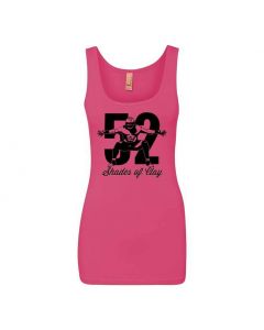 52 Shades Of Clay Graphic Clothing - Women's Tank Top - Pink