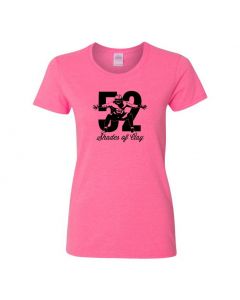 52 Shades Of Clay Matthews Womens T-Shirts-Pink-Womens Large