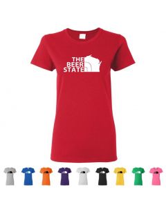 The Beer State Wisconsin Womens T-Shirts