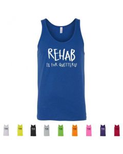Rehab Is For Quitters Graphic Men's Tank Top