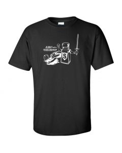 A Salt With A Deadly Weapon Graphic Clothing - T-Shirt - Black