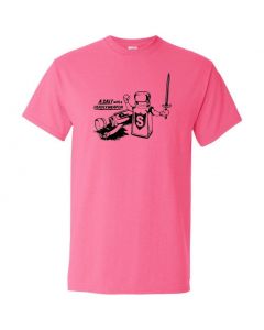 A Salt With A Deadly Weapon Graphic Clothing - T-Shirt - Pink