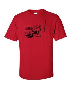 A Salt With A Deadly Weapon Graphic Clothing - T-Shirt - Red