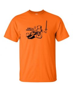A Salt With A Deadly Weapon Graphic Clothing - T-Shirt - Orange