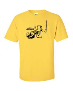 A Salt With A Deadly Weapon Graphic Clothing - T-Shirt - Yellow 