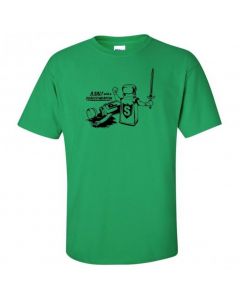 A Salt With A Deadly Weapon Youth T-Shirt-Green-Youth Large