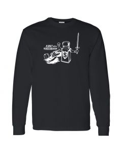 A Salt With A Deadly Weapon Mens Long Sleeve Shirts