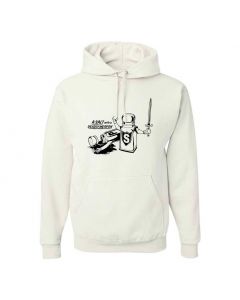 A Salt With A Deadly Weapon Graphic Clothing - Hoody - White
