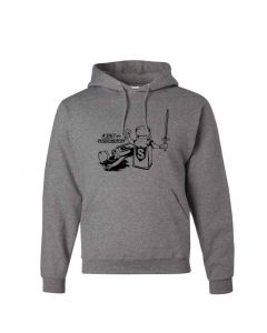 A Salt With A Deadly Weapon Graphic Clothing - Hoody - Gray