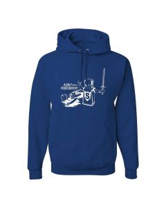 A Salt With A Deadly Weapon Graphic Clothing - Hoody - Blue