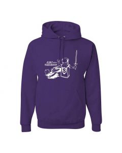 A Salt With A Deadly Weapon Graphic Clothing - Hoody - Purple
