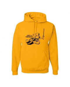 A Salt With A Deadly Weapon Graphic Clothing - Hoody - Yellow