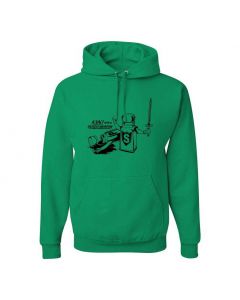 A Salt With A Deadly Weapon Graphic Clothing - Hoody - Green
