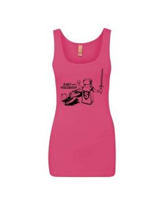 A Salt With A Deadly Weapon Graphic Clothing - Women's Tank Top - Pink