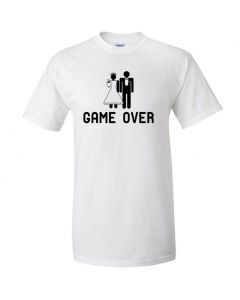 Game Over Graphic Clothing - T-Shirt - White