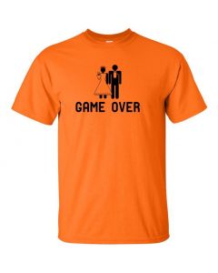 Game Over Graphic Clothing - T-Shirt - Orange