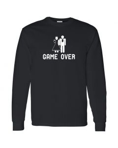 Game Over Mens Long Sleeve Shirts