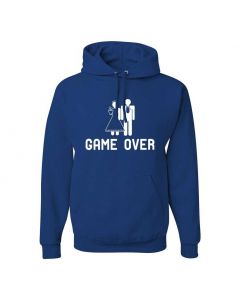 Game Over Graphic Clothing - Hoody - Blue
