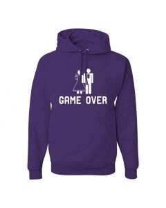 Game Over Graphic Clothing - Hoody - Purple