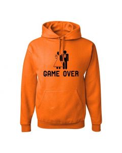 Game Over Graphic Clothing - Hoody - Orange