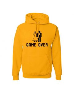 Game Over Graphic Clothing - Hoody - Yellow 
