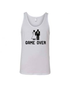 Game Over Graphic Clothing - Men's Tank Top - White