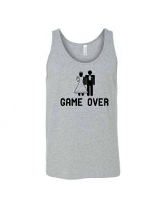 Game Over Graphic Clothing - Men's Tank Top - Gray