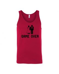 Game Over Graphic Clothing - Men's Tank Top - Red