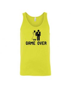 Game Over Graphic Clothing - Men's Tank Top - Yellow 