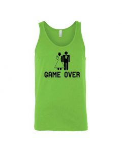Game Over Graphic Clothing - Men's Tank Top - Green