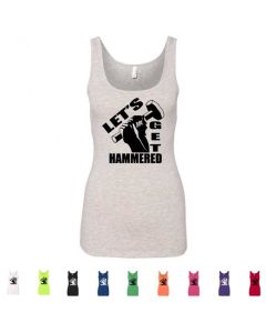 Lets Get Hammered  Graphic Women's Tank Top