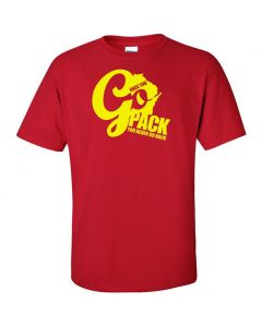 Once You Go Pack, You Never Go Back Graphic Clothing - T-Shirt - Red