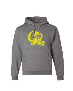 Once You Go Pack, You Never Go Back Graphic Clothing - Hoody - Gray