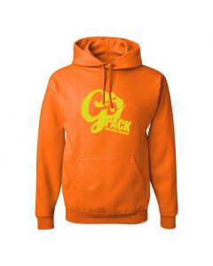 Once You Go Pack, You Never Go Back Graphic Clothing - Hoody - Orange