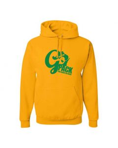 Once You Go Pack, You Never Go Back Graphic Clothing - Hoody - Yellow